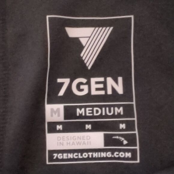 7 Gen Black Spandex Set of Two Pair - Picture 5 of 5